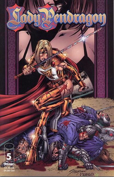 Cover for Lady Pendragon (Image, 1999 series) #5