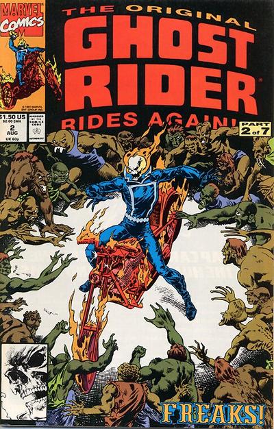 Cover for The Original Ghost Rider Rides Again (Marvel, 1991 series) #2