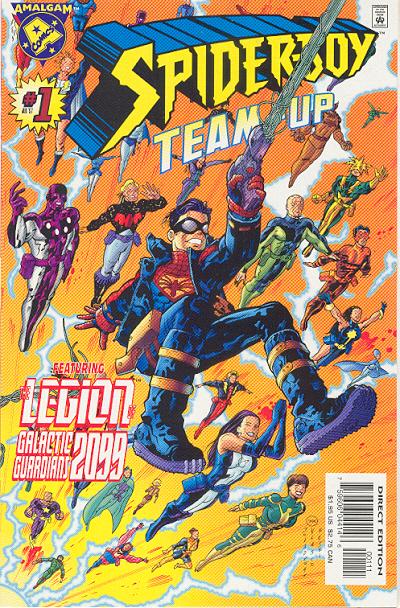 Cover for Spider-Boy Team-Up (Marvel, 1997 series) #1 [Direct]