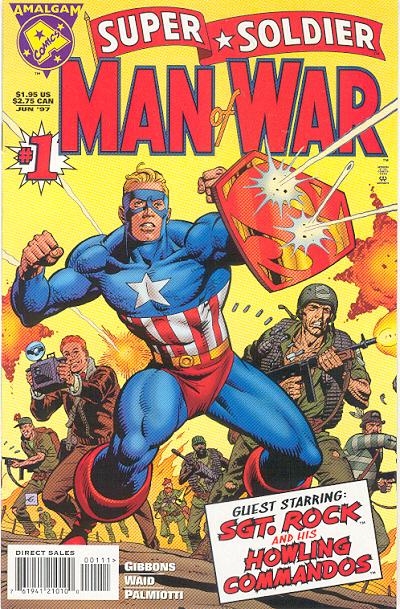 Cover for Super Soldier: Man of War (DC, 1997 series) #1 [Direct Sales]