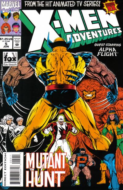 Cover for X-Men Adventures [II] (Marvel, 1994 series) #5