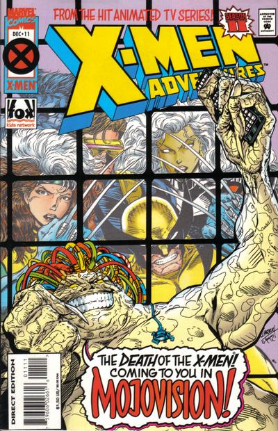 Cover for X-Men Adventures [II] (Marvel, 1994 series) #11 [Direct Edition]