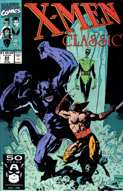 Cover for X-Men Classic (Marvel, 1990 series) #64 [Direct]