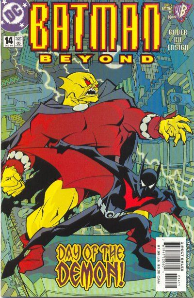 Cover for Batman Beyond (DC, 1999 series) #14 [Direct Sales]