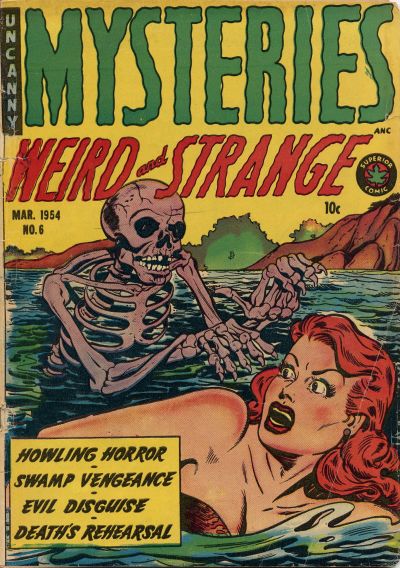 Cover for Mysteries (Superior, 1953 series) #6