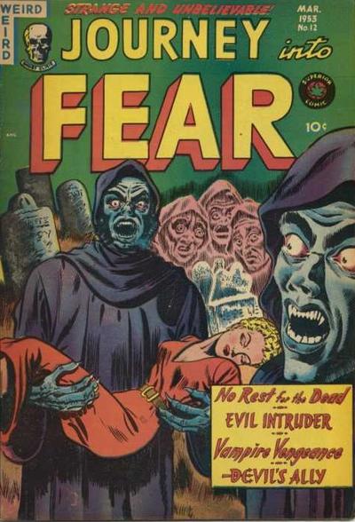 Cover for Journey into Fear (Superior, 1951 series) #12