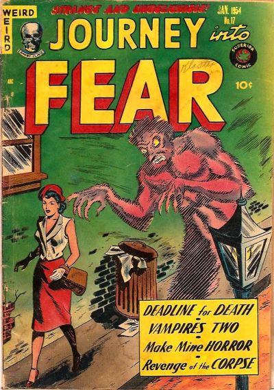 Cover for Journey into Fear (Superior, 1951 series) #17