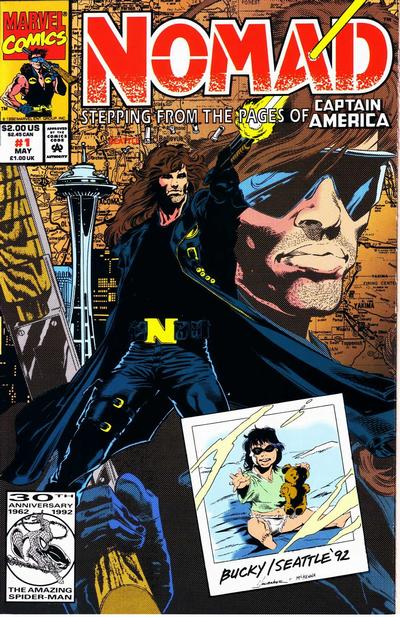 Cover for Nomad (Marvel, 1992 series) #1 [Direct]