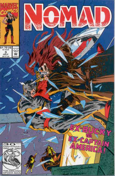 Cover for Nomad (Marvel, 1992 series) #3 [Direct]