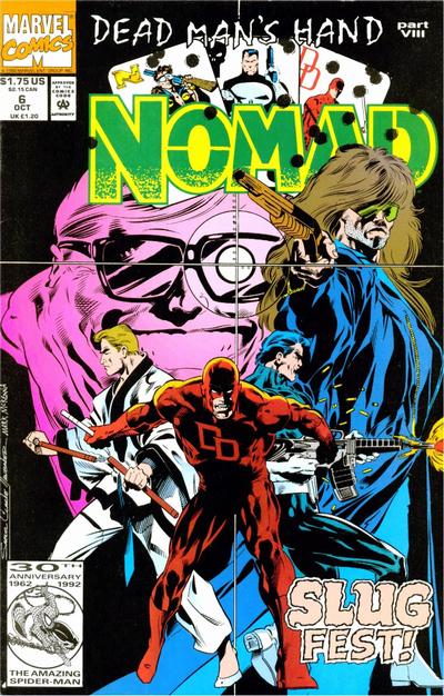 Cover for Nomad (Marvel, 1992 series) #6 [Direct]