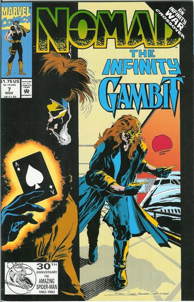 Cover for Nomad (Marvel, 1992 series) #7 [Direct]