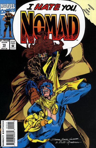 Cover for Nomad (Marvel, 1992 series) #15