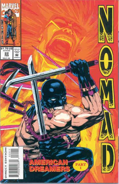 Cover for Nomad (Marvel, 1992 series) #22