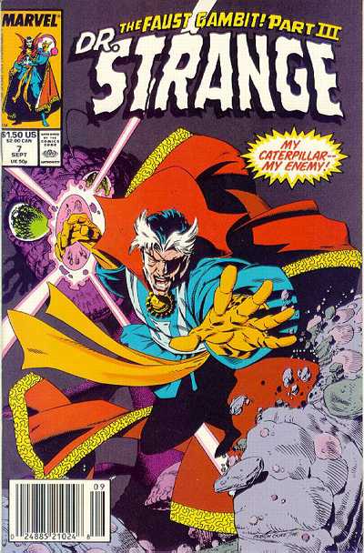 Cover for Doctor Strange, Sorcerer Supreme (Marvel, 1988 series) #7