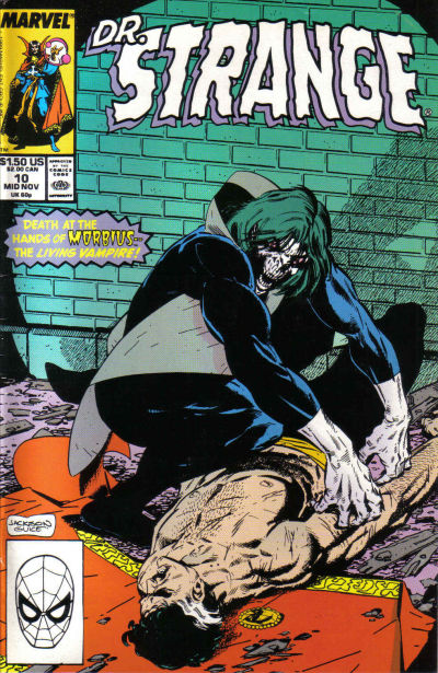 Cover for Doctor Strange, Sorcerer Supreme (Marvel, 1988 series) #10
