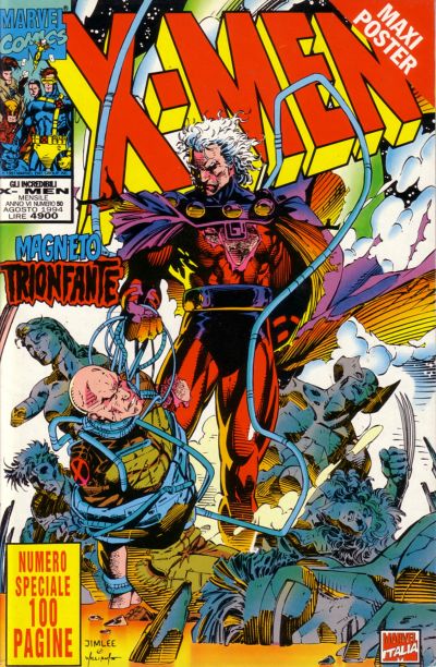 Cover for Gli Incredibili X-Men (Marvel Italia, 1994 series) #50