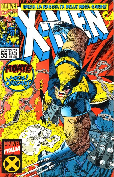 Cover for Gli Incredibili X-Men (Marvel Italia, 1994 series) #55