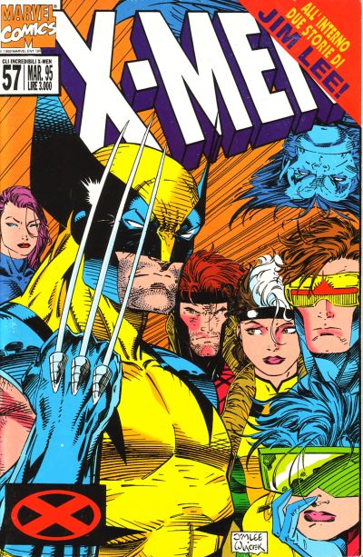 Cover for Gli Incredibili X-Men (Marvel Italia, 1994 series) #57