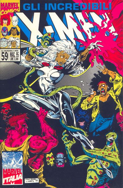 Cover for Gli Incredibili X-Men (Marvel Italia, 1994 series) #59
