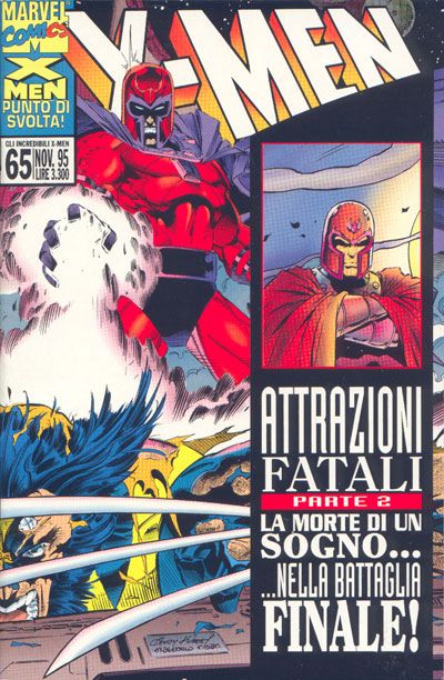 Cover for Gli Incredibili X-Men (Marvel Italia, 1994 series) #65