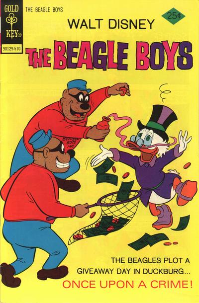 Cover for Walt Disney the Beagle Boys (Western, 1964 series) #26 [Gold Key]