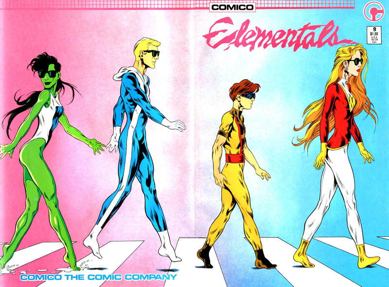 Cover for Elementals (Comico, 1984 series) #9