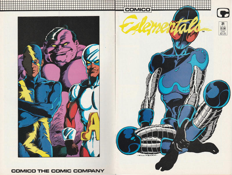 Cover for Elementals (Comico, 1984 series) #21