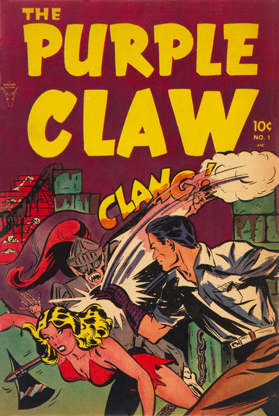 Cover for The Purple Claw (Toby, 1953 series) #1