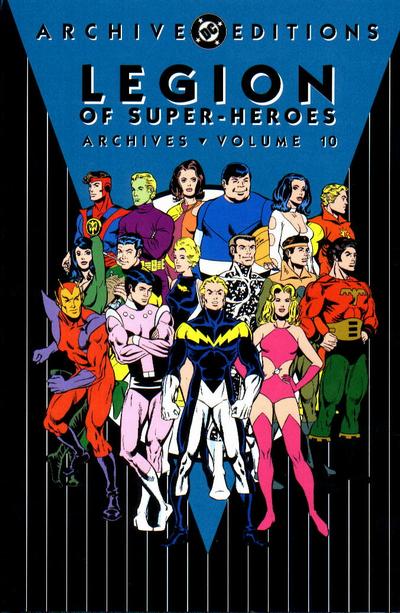 Cover for The Legion of Super-Heroes Archives (DC, 1991 series) #10