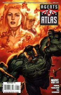 Cover for Agents of Atlas (Marvel, 2009 series) #8