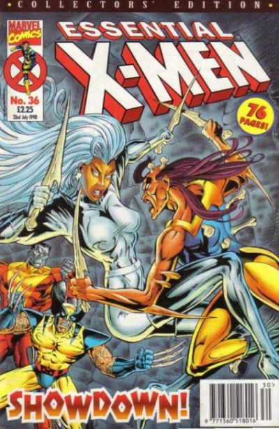 Cover for Essential X-Men (Panini UK, 1995 series) #36