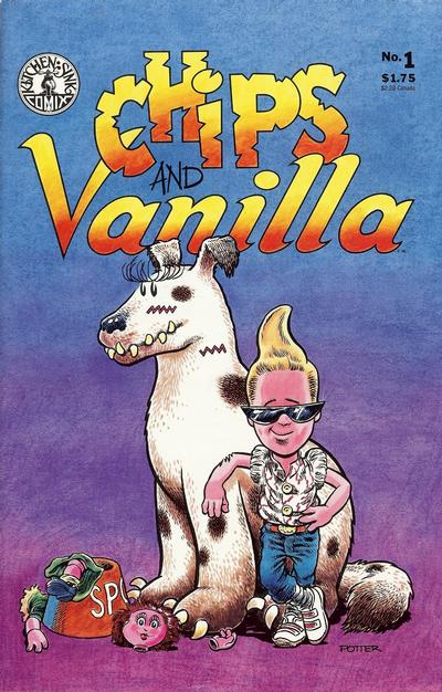 Cover for Chips and Vanilla (Kitchen Sink Press, 1988 series) #1