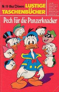 Cover for Lustiges Taschenbuch (Egmont Ehapa, 1967 series) #19 - Pech für die Panzerknacker