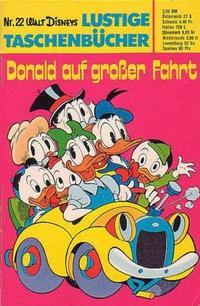 Cover Thumbnail for Lustiges Taschenbuch (Egmont Ehapa, 1967 series) #22 - Donald auf großer Fahrt 