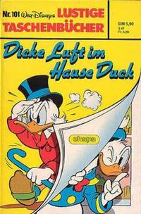 Cover Thumbnail for Lustiges Taschenbuch (Egmont Ehapa, 1967 series) #101 - Dicke Luft im Hause Duck