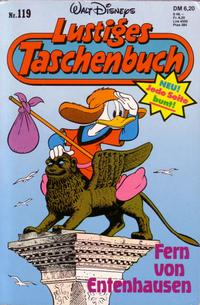 Cover Thumbnail for Lustiges Taschenbuch (Egmont Ehapa, 1967 series) #119 - Fern von Entenhausen