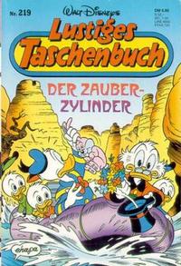 Cover Thumbnail for Lustiges Taschenbuch (Egmont Ehapa, 1967 series) #219 - Der Zauberzylinder