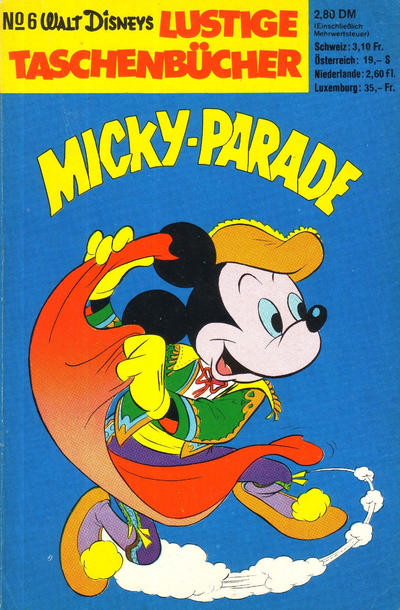 Cover for Lustiges Taschenbuch (Egmont Ehapa, 1967 series) #6 - Micky-Parade