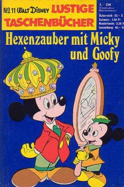 Cover for Lustiges Taschenbuch (Egmont Ehapa, 1967 series) #11 - Hexenzauber mit Micky und Goofy