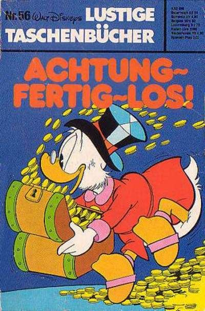 Cover for Lustiges Taschenbuch (Egmont Ehapa, 1967 series) #56 - Achtung - fertig - los!