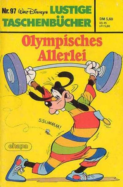 Cover for Lustiges Taschenbuch (Egmont Ehapa, 1967 series) #97 - Olympisches Allerlei 