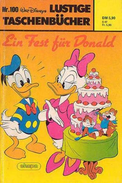 Cover for Lustiges Taschenbuch (Egmont Ehapa, 1967 series) #100 - Ein Fest für Donald [1. Auflage]