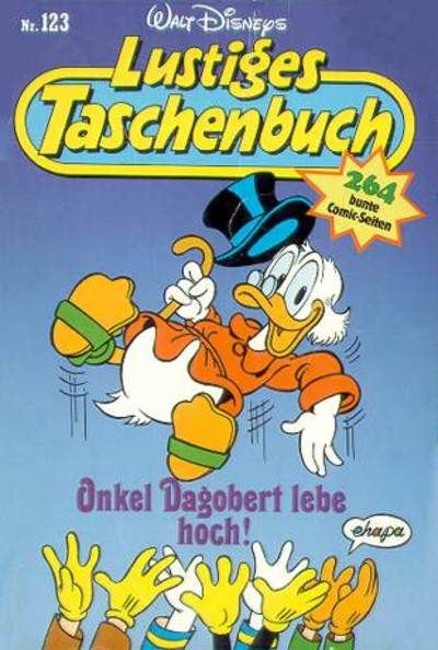 Cover for Lustiges Taschenbuch (Egmont Ehapa, 1967 series) #123 - Onkel Dagobert lebe hoch!