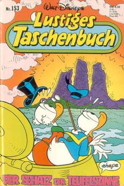 Cover for Lustiges Taschenbuch (Egmont Ehapa, 1967 series) #153 - Der Schatz der Teufelszinne