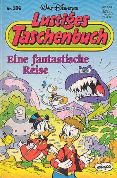 Cover for Lustiges Taschenbuch (Egmont Ehapa, 1967 series) #184 - Eine fantastische Reise