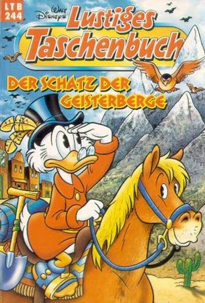 Cover for Lustiges Taschenbuch (Egmont Ehapa, 1967 series) #244 - Der Schatz der Geisterberge