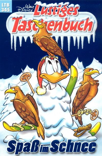 Cover for Lustiges Taschenbuch (Egmont Ehapa, 1967 series) #345 - Spaß im Schnee