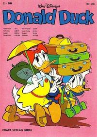 Cover Thumbnail for Donald Duck (Egmont Ehapa, 1974 series) #23