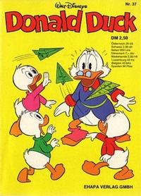 Cover for Donald Duck (Egmont Ehapa, 1974 series) #37