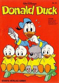 Cover Thumbnail for Donald Duck (Egmont Ehapa, 1974 series) #51